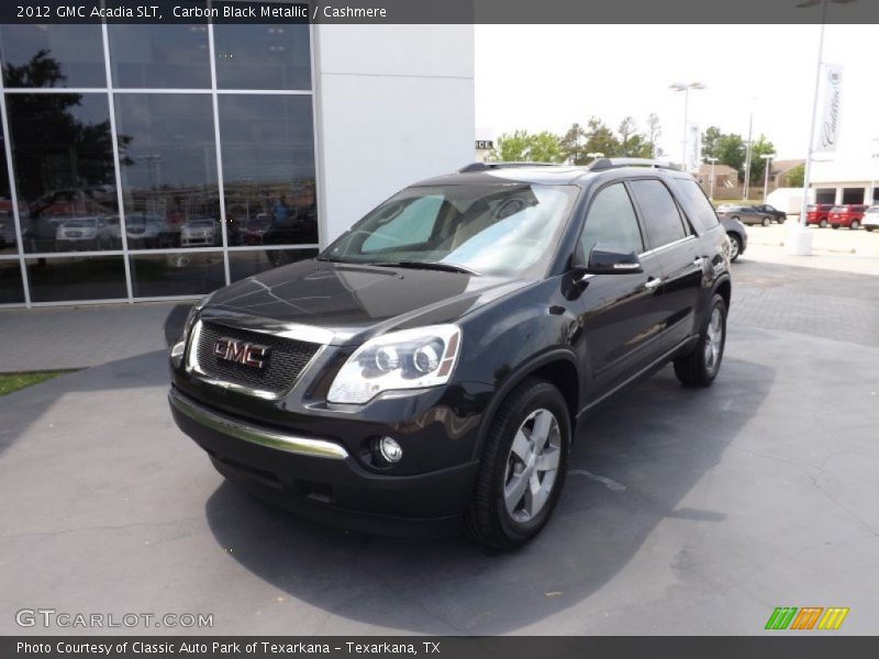 Carbon Black Metallic / Cashmere 2012 GMC Acadia SLT