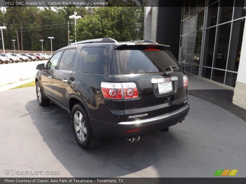 Carbon Black Metallic / Cashmere 2012 GMC Acadia SLT