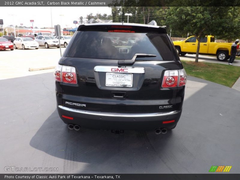 Carbon Black Metallic / Cashmere 2012 GMC Acadia SLT