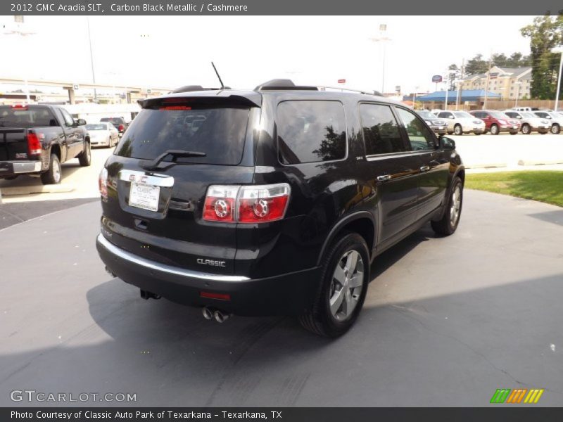 Carbon Black Metallic / Cashmere 2012 GMC Acadia SLT
