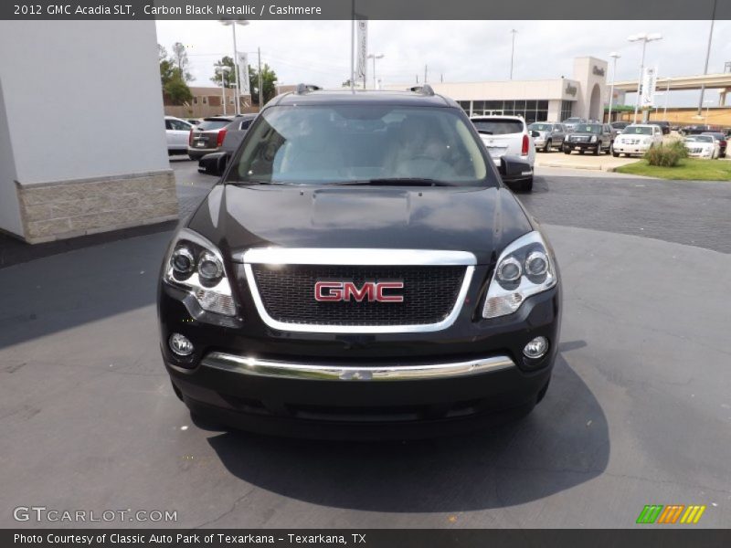 Carbon Black Metallic / Cashmere 2012 GMC Acadia SLT