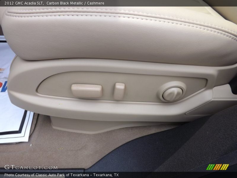 Carbon Black Metallic / Cashmere 2012 GMC Acadia SLT