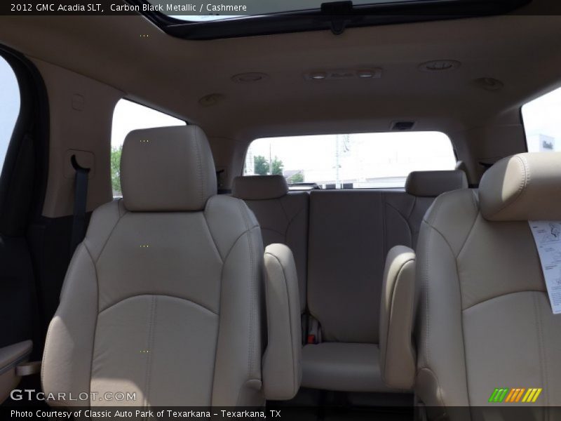 Carbon Black Metallic / Cashmere 2012 GMC Acadia SLT