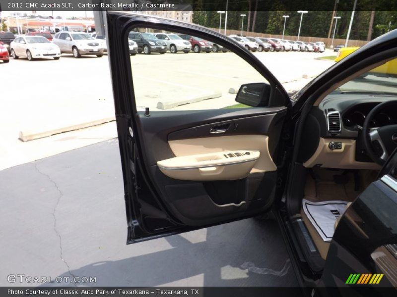 Carbon Black Metallic / Cashmere 2012 GMC Acadia SLT