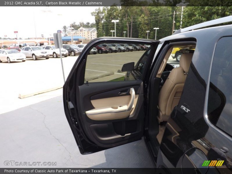 Carbon Black Metallic / Cashmere 2012 GMC Acadia SLT