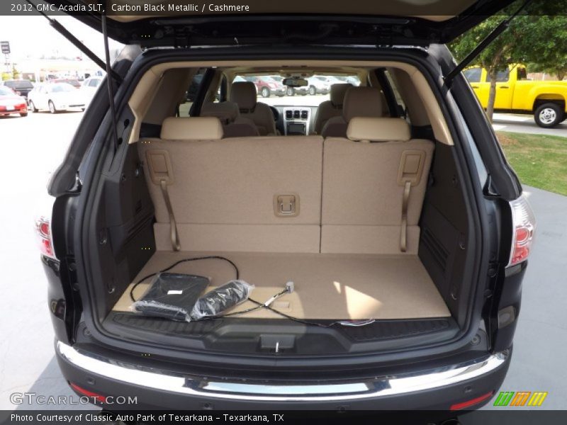 Carbon Black Metallic / Cashmere 2012 GMC Acadia SLT