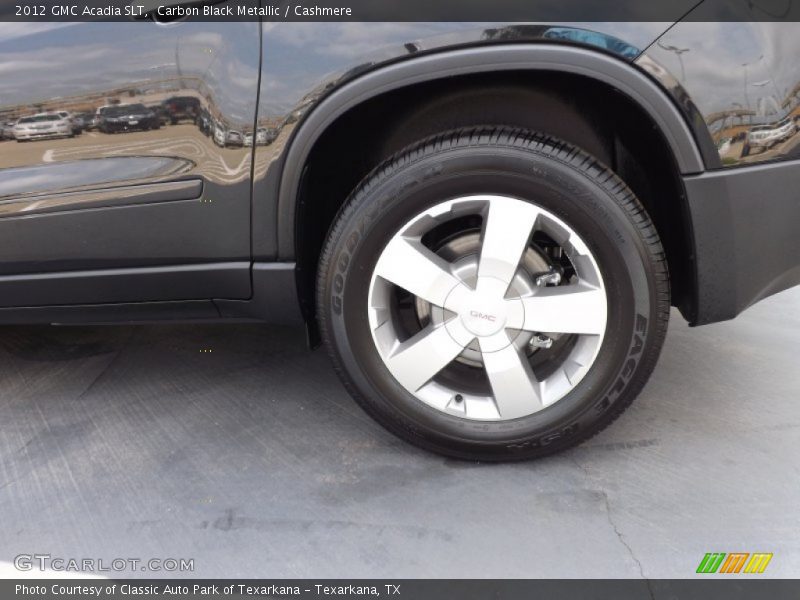 Carbon Black Metallic / Cashmere 2012 GMC Acadia SLT