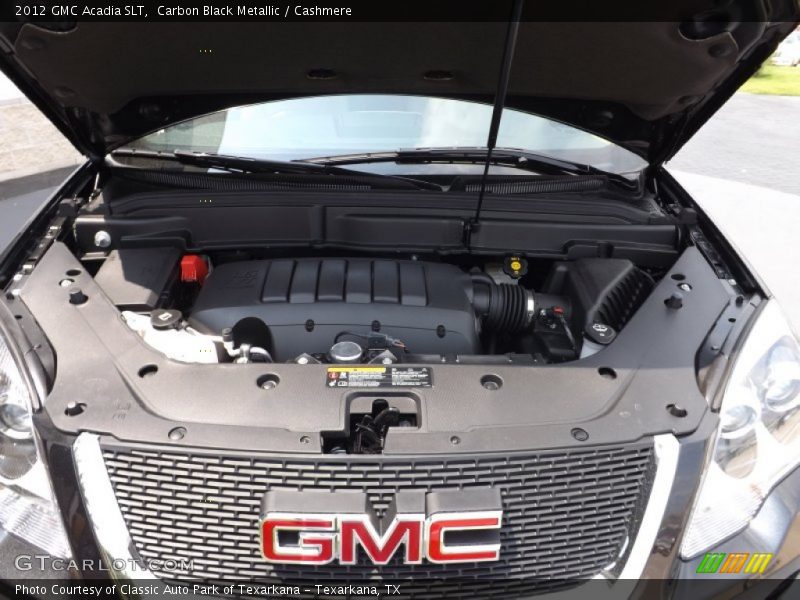Carbon Black Metallic / Cashmere 2012 GMC Acadia SLT