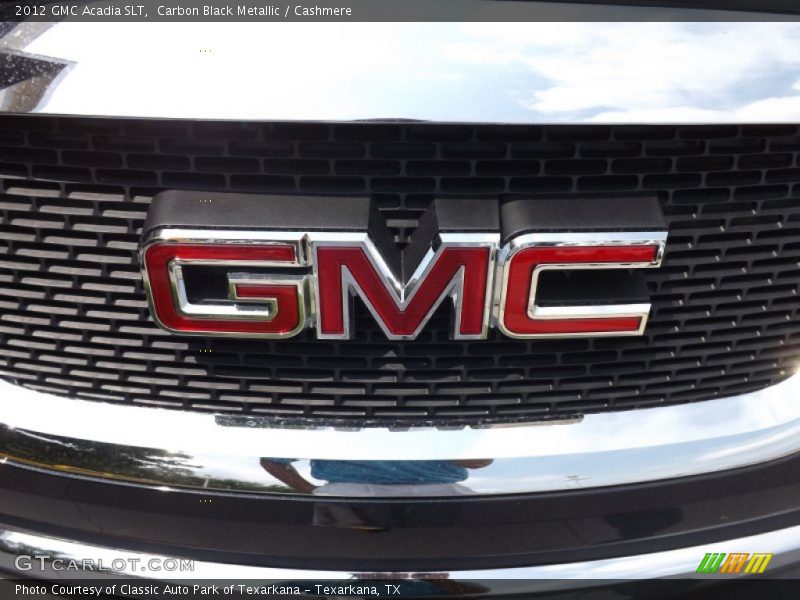 Carbon Black Metallic / Cashmere 2012 GMC Acadia SLT