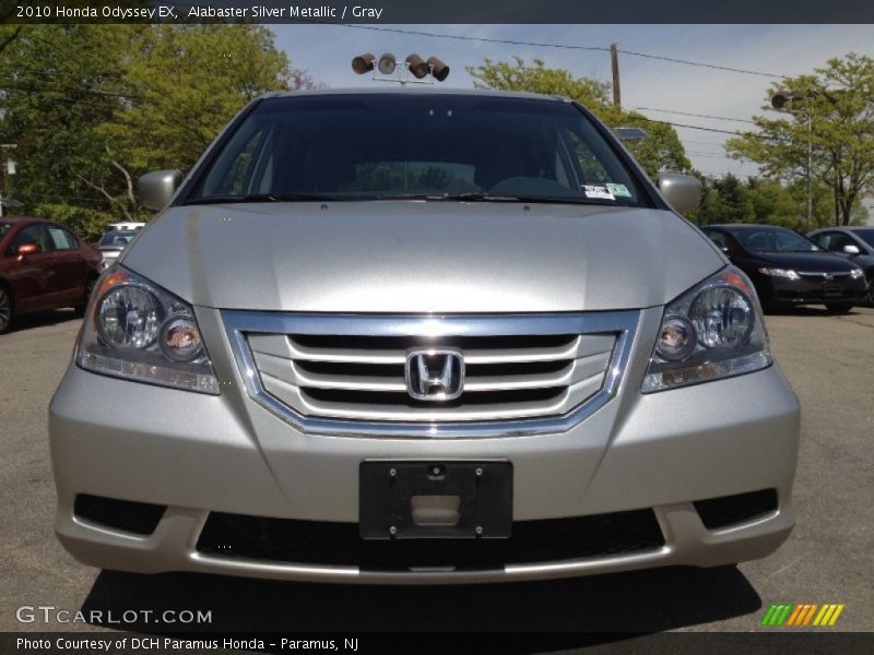 Alabaster Silver Metallic / Gray 2010 Honda Odyssey EX