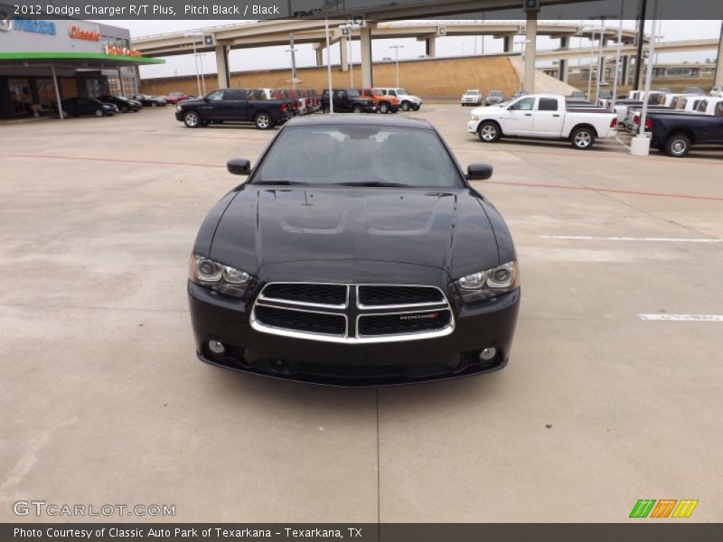 Pitch Black / Black 2012 Dodge Charger R/T Plus