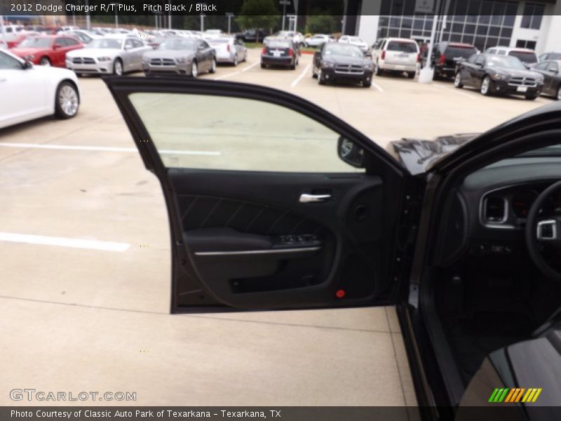 Pitch Black / Black 2012 Dodge Charger R/T Plus