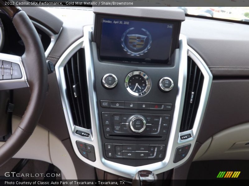 Gold Mist Metallic / Shale/Brownstone 2012 Cadillac SRX Performance