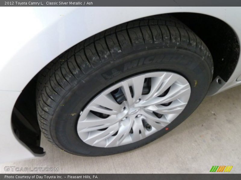 Classic Silver Metallic / Ash 2012 Toyota Camry L