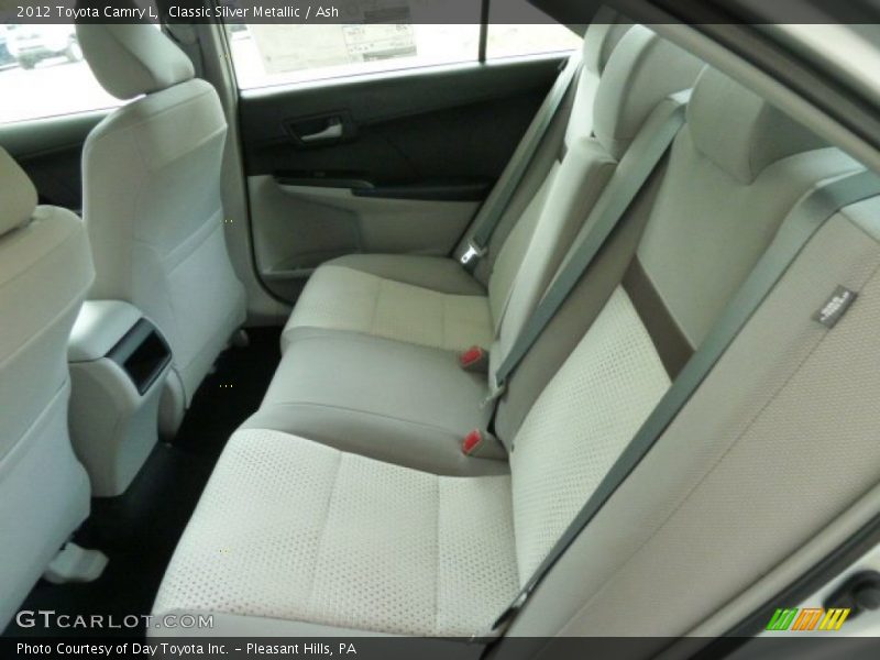 Classic Silver Metallic / Ash 2012 Toyota Camry L