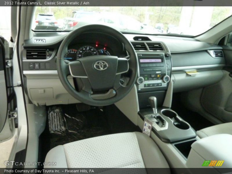 Classic Silver Metallic / Ash 2012 Toyota Camry L