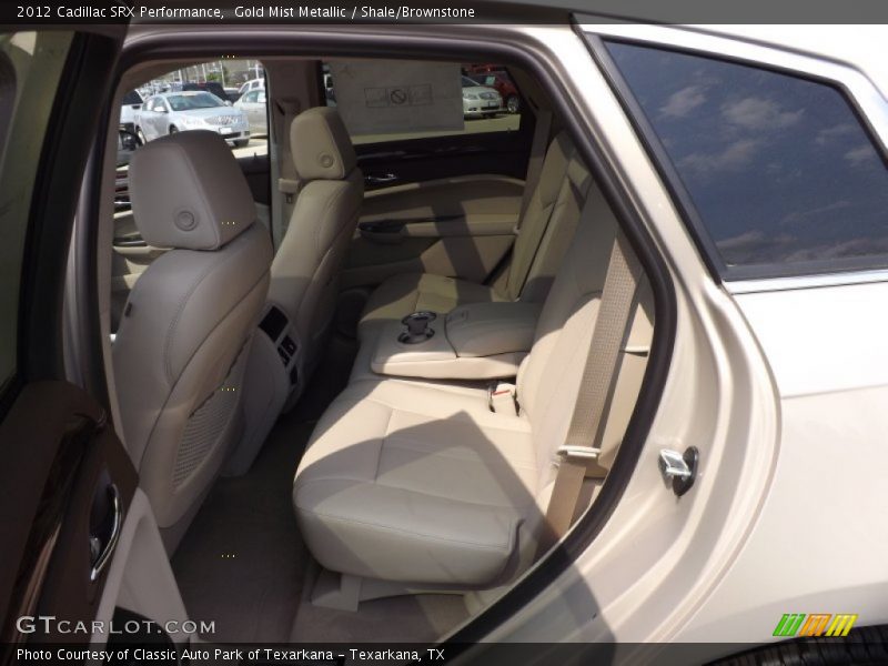 Gold Mist Metallic / Shale/Brownstone 2012 Cadillac SRX Performance