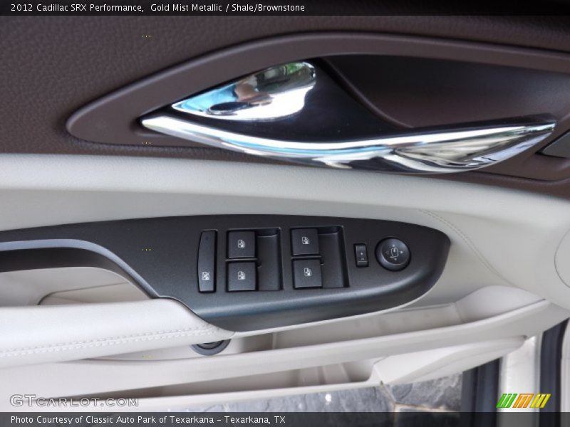 Gold Mist Metallic / Shale/Brownstone 2012 Cadillac SRX Performance