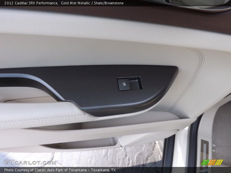 Gold Mist Metallic / Shale/Brownstone 2012 Cadillac SRX Performance