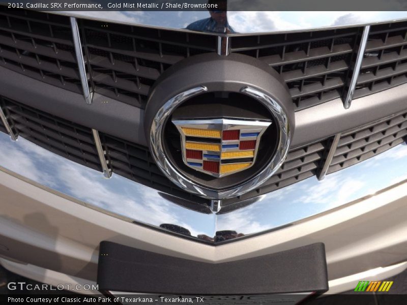 Gold Mist Metallic / Shale/Brownstone 2012 Cadillac SRX Performance