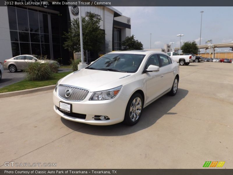 White Diamond Tricoat / Cashmere 2012 Buick LaCrosse FWD