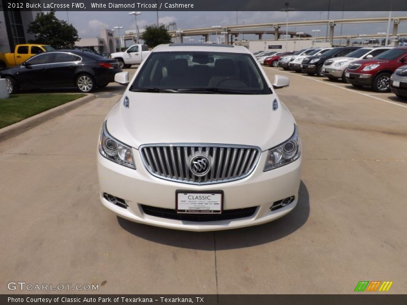 White Diamond Tricoat / Cashmere 2012 Buick LaCrosse FWD