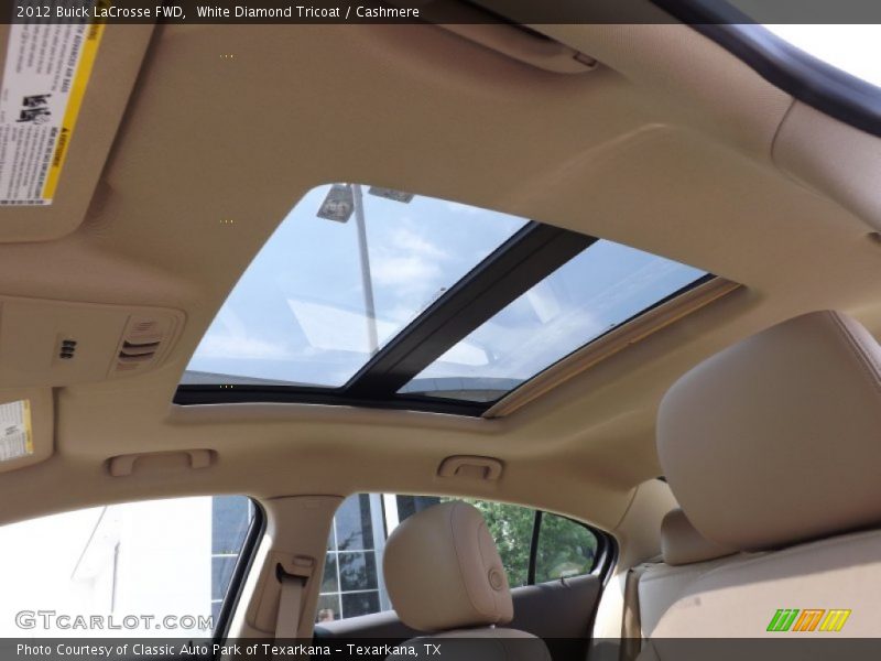 White Diamond Tricoat / Cashmere 2012 Buick LaCrosse FWD