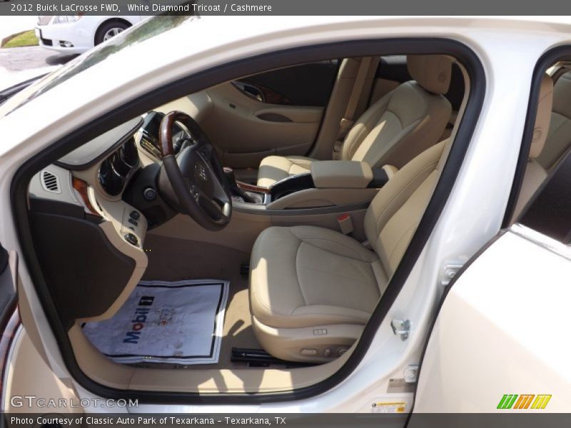 White Diamond Tricoat / Cashmere 2012 Buick LaCrosse FWD
