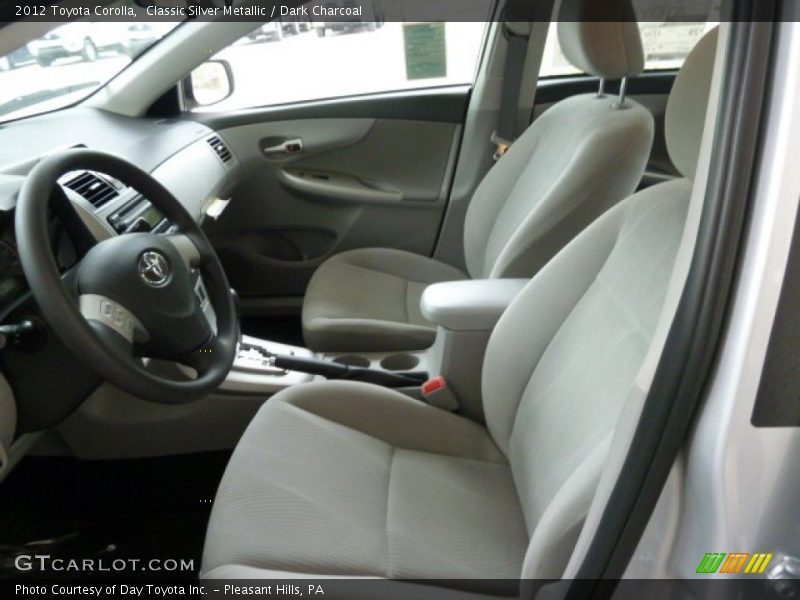 Classic Silver Metallic / Dark Charcoal 2012 Toyota Corolla