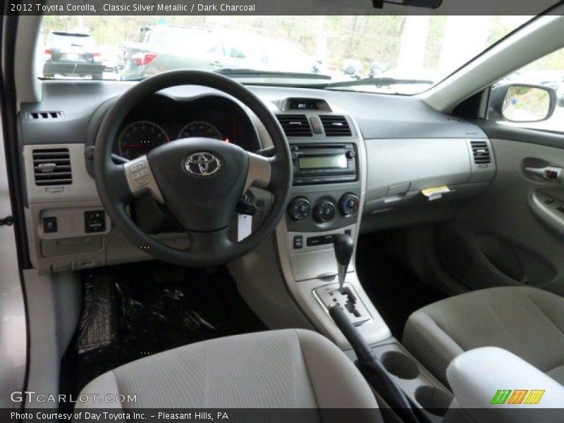 Classic Silver Metallic / Dark Charcoal 2012 Toyota Corolla