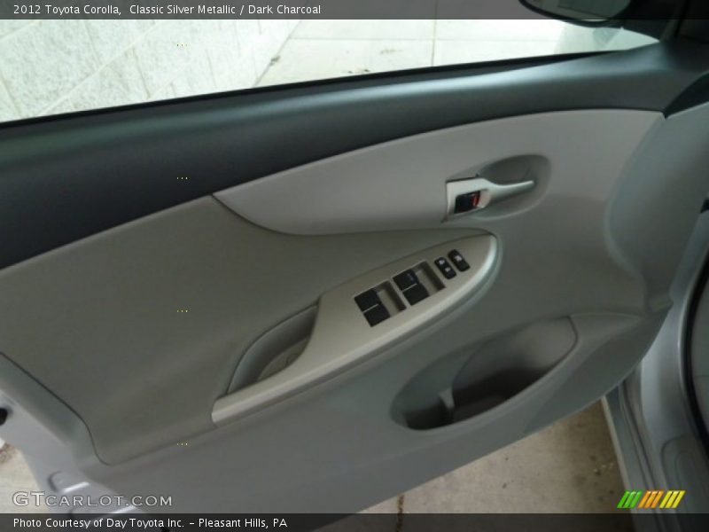 Classic Silver Metallic / Dark Charcoal 2012 Toyota Corolla