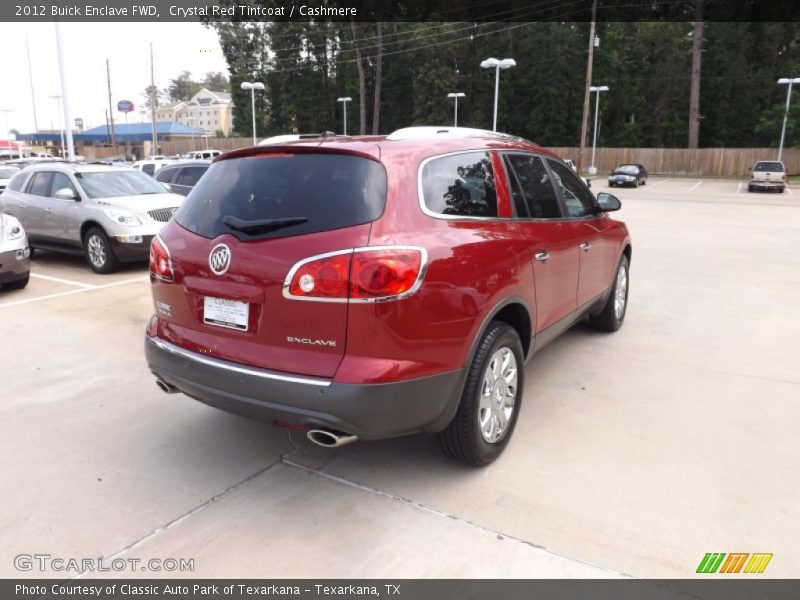Crystal Red Tintcoat / Cashmere 2012 Buick Enclave FWD