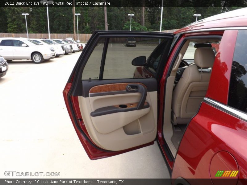 Crystal Red Tintcoat / Cashmere 2012 Buick Enclave FWD