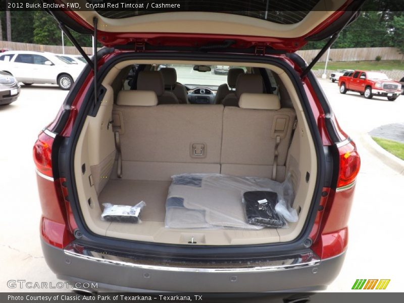 Crystal Red Tintcoat / Cashmere 2012 Buick Enclave FWD