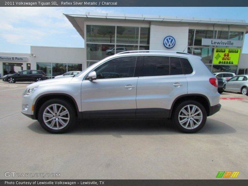 Reflex Silver Metallic / Charcoal 2011 Volkswagen Tiguan SEL