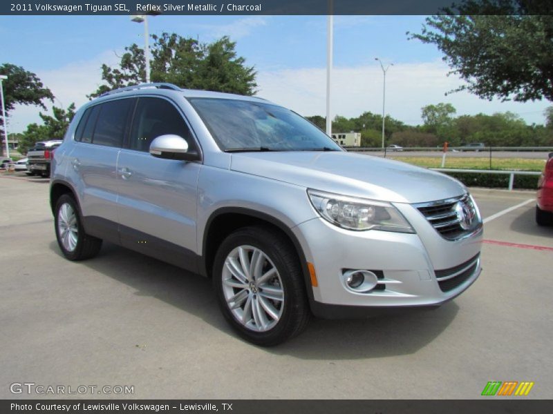 Reflex Silver Metallic / Charcoal 2011 Volkswagen Tiguan SEL