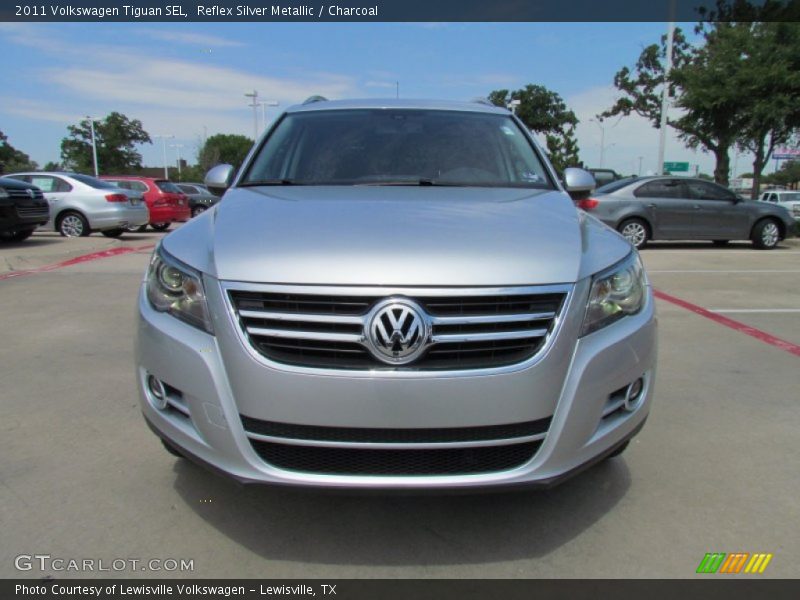 Reflex Silver Metallic / Charcoal 2011 Volkswagen Tiguan SEL