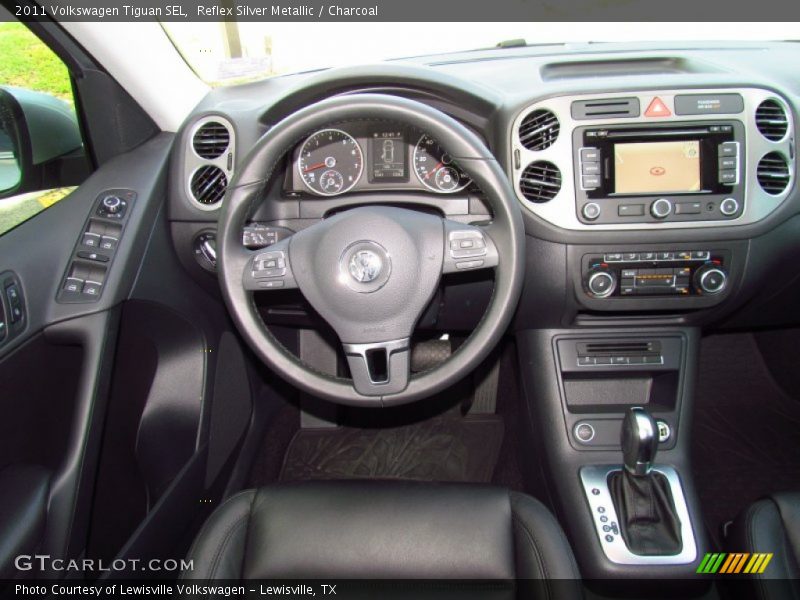 Reflex Silver Metallic / Charcoal 2011 Volkswagen Tiguan SEL