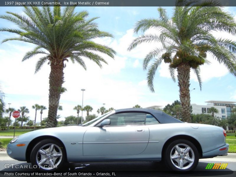  1997 XK XK8 Convertible Ice Blue Metallic