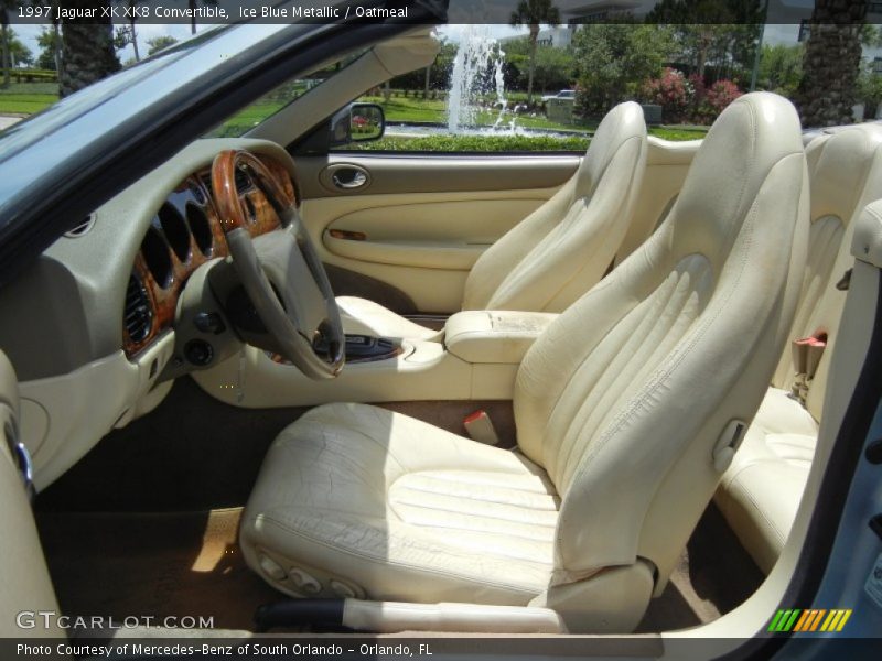 1997 XK XK8 Convertible Oatmeal Interior