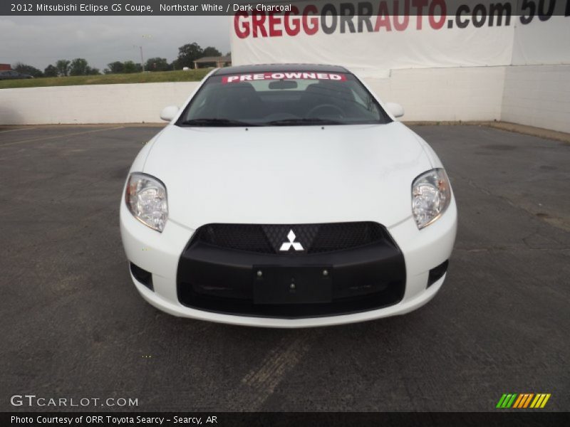 Northstar White / Dark Charcoal 2012 Mitsubishi Eclipse GS Coupe