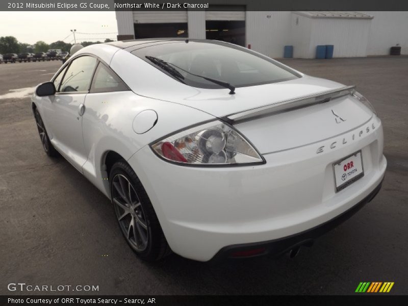 Northstar White / Dark Charcoal 2012 Mitsubishi Eclipse GS Coupe