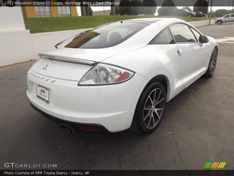 Northstar White / Dark Charcoal 2012 Mitsubishi Eclipse GS Coupe