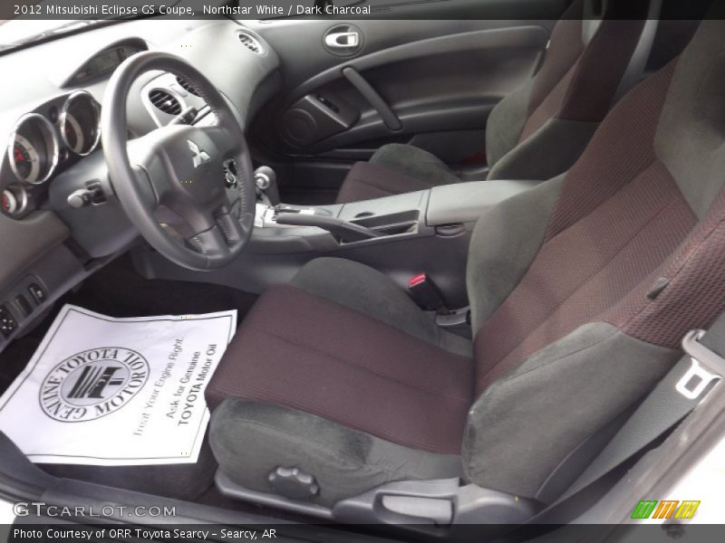  2012 Eclipse GS Coupe Dark Charcoal Interior