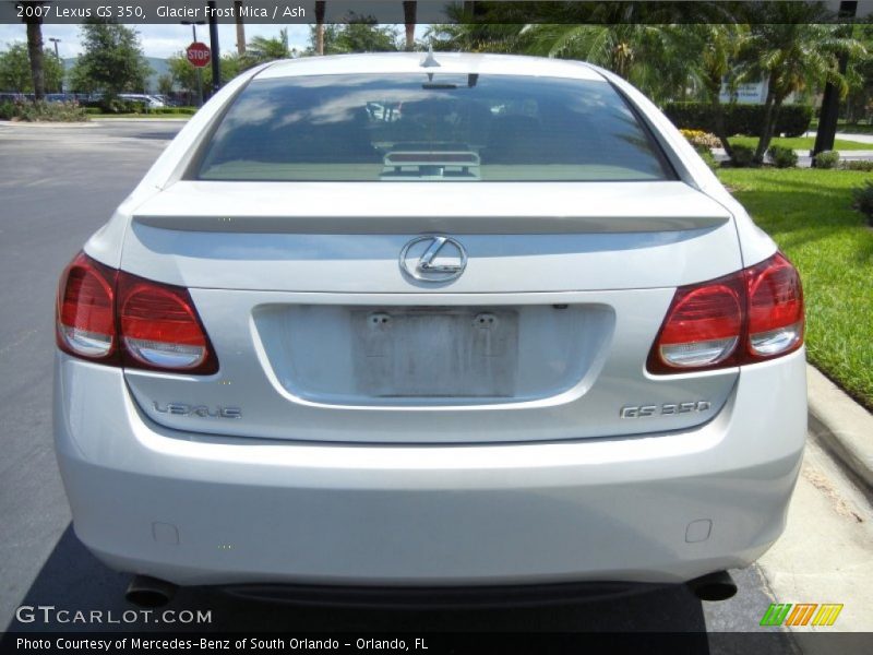 Glacier Frost Mica / Ash 2007 Lexus GS 350