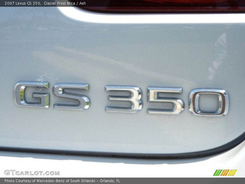 Glacier Frost Mica / Ash 2007 Lexus GS 350