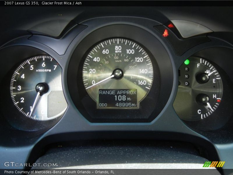 Glacier Frost Mica / Ash 2007 Lexus GS 350