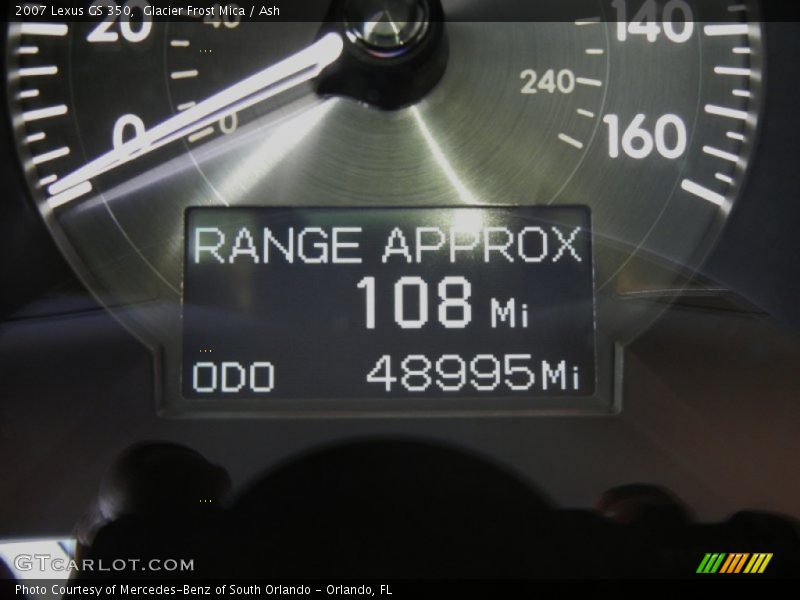 Glacier Frost Mica / Ash 2007 Lexus GS 350