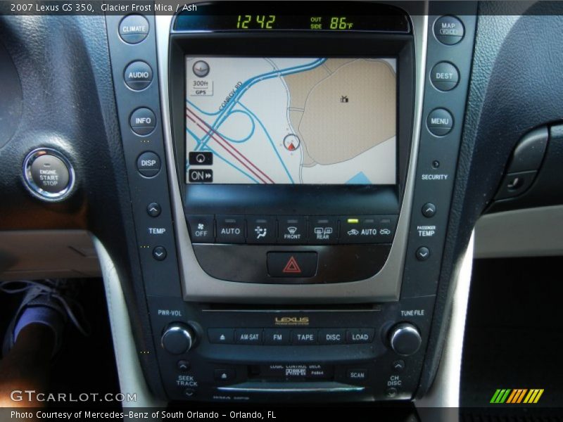 Glacier Frost Mica / Ash 2007 Lexus GS 350