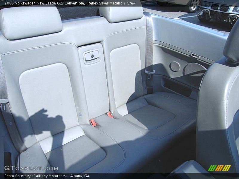 Reflex Silver Metallic / Grey 2005 Volkswagen New Beetle GLS Convertible